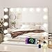 YU YUSING Hollywood Schminkspiegel mit Beleuchtung 58x45cm, 15 LED Licht Dimmbar Kosmetikspiegel 3 Modi, Vanity Spiegel Tischspiegel Wandspiegel mit USB 10X Vergrößerung für Schlafzimmer Schminktisch