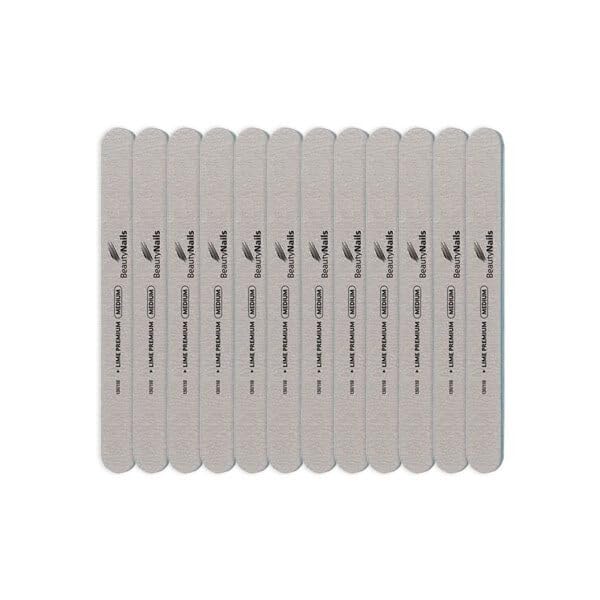 Limes à ongles grain 150/150 moyenne pour soin des ongles et manucure