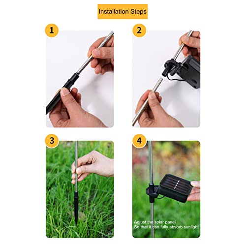 Luci solari per lucciole, luci solari per esterni