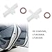 LT Easiyl 40Pcs Car Trim Panel Clips 155853585 171853585A Compatible with Golf Compatible with Jetta Compatible with Passat Car Door Trim Mounting Clips with Seal Washers