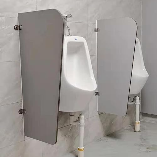 Urinal Screen Toilet Partition, Wall-Mounted Urinal Partition, Men's Urinal Privacy Screen, Urinal Baffle Toilet Divider for Sools/Shopping Malls/Public Places (Color : 1Pcs)