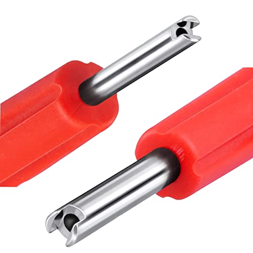 Image of 3 Pieces Tire Valve Stem Removal Tool Double Heads Valve Core Remover Tire Repair Install Tools for Cars Truck Motorcycle