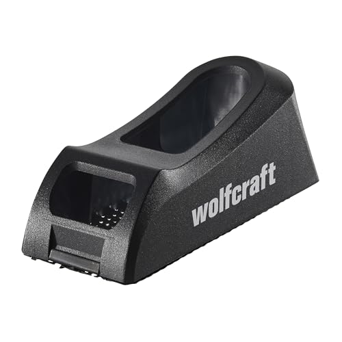 wolfcraft Canteadora I 4013000 I Garlopa de una mano para placas de yeso