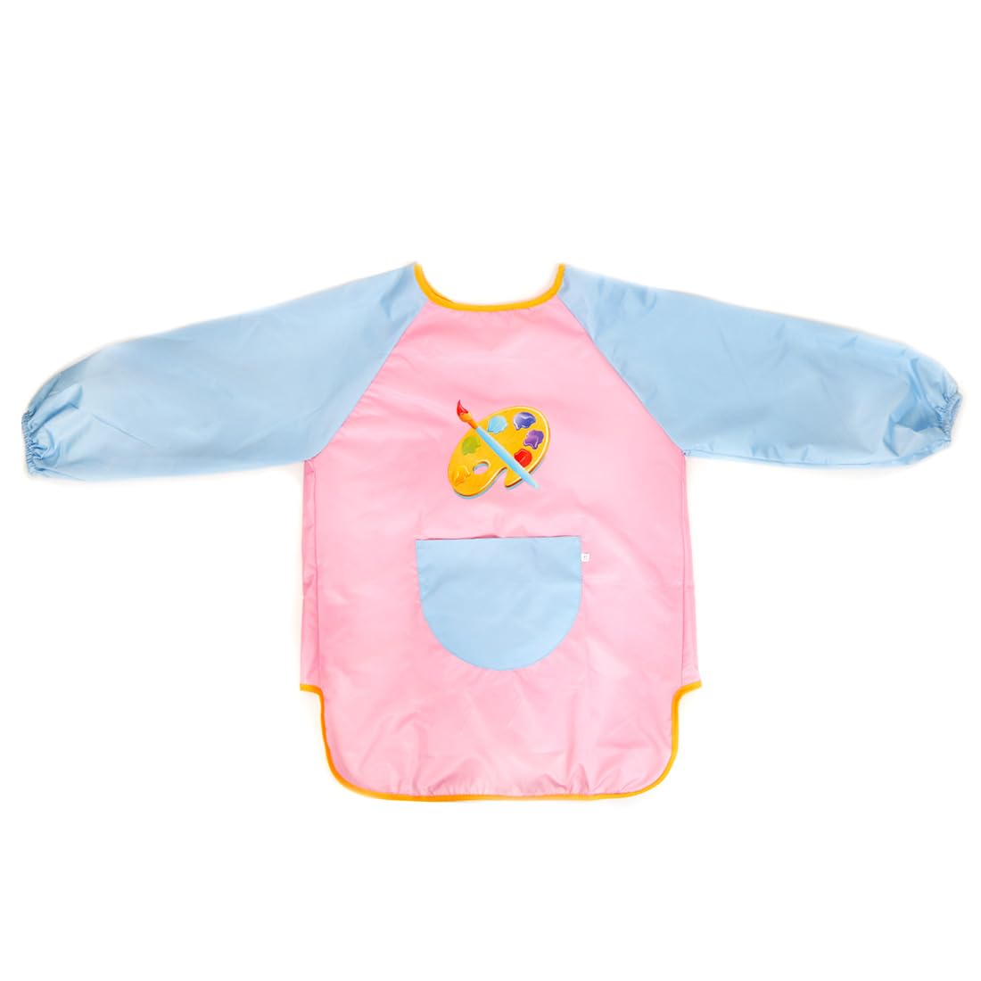 HUKUMA Tablier Peinture Enfant Imperméable Manche Longue 7-11 Ans avec Poche