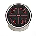 KUS Universal 4 in 1 Multifunctional Gauge 12V Oil Pressure Fuel Level Water Temp Voltmeter 110mm Dimension with Backlight