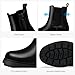 SHIBEVER Women's Chelsea Boots Slip on Chunky Heel Platform Ankle Booties with Lug Sole for Fall Fashion 2025 Size Black 7