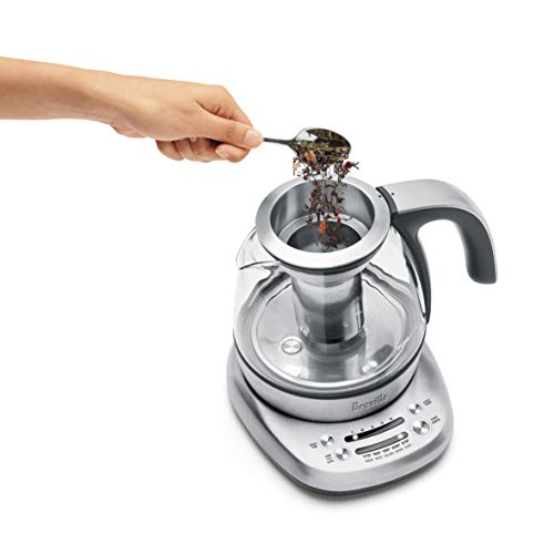 Breville BTM500CLR Smart Tea Infuser Compact Tea Maker, Brushed Stainless Steel 8.3" X 8.3" X 9.3" - Thumbnail 4