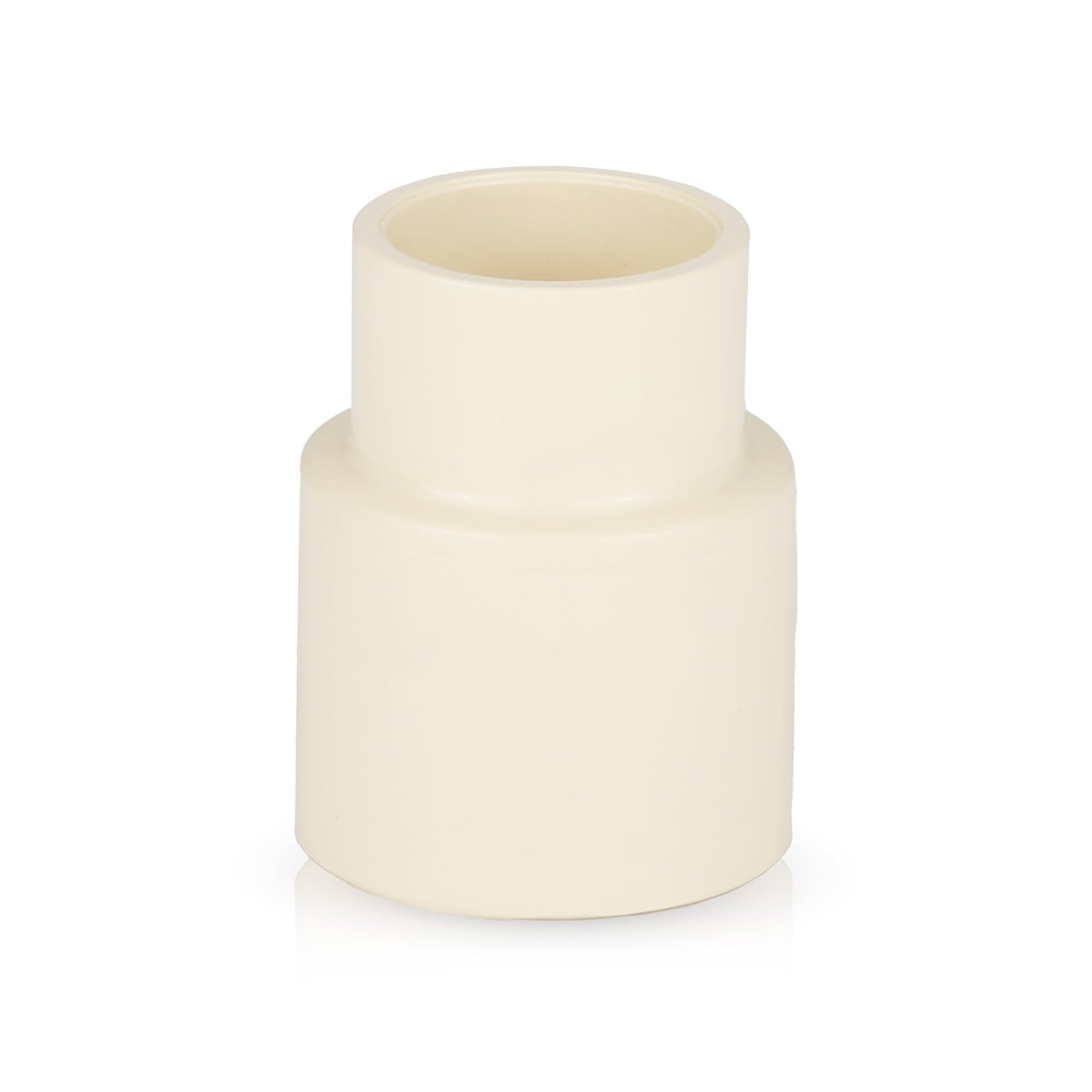 EFIELD - 100 raccordi per tubi in PVC da 1" x 3/4", accoppiamento antiscivolo (presa), per impianti idraulici di acqua calda e fredda, 100 pezzi