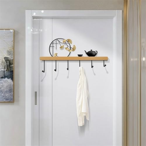 Porte manteau mural design chinois sans perçage pour entrée et chambre - 8
