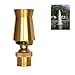 NAVAdeal 1" DN25 Brass Ice Tower Cascade Water Fountain Nozzle Spray Pond Sprinkler - for Garden Pond, Amusement Park, Museum, Library