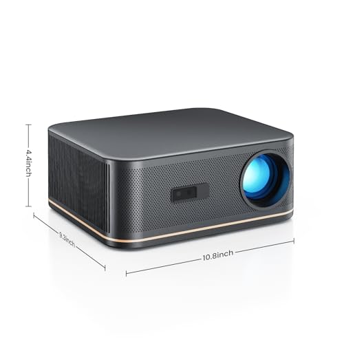 2000 ANSI 4K Decoding Projector with WiFi and Bluetooth, HAPPRUN Movie Home Theater with Auto Focus, 300'' Display for Indoor/Outdoor, Smart Proyector Compatible with Phone/TV Stick/PC/PS5 by HAPPRUN - Image 9