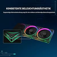 ASUS Prime MR120 Black ARGB Reverse-Gehäuselüfter Single – Ansicht 4