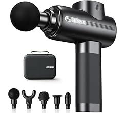 RENPHO Massage Gun Deep Tissue, Percussion Muscle Massager Guns Handheld with Case for Home Office Workout Back Neck Massag…