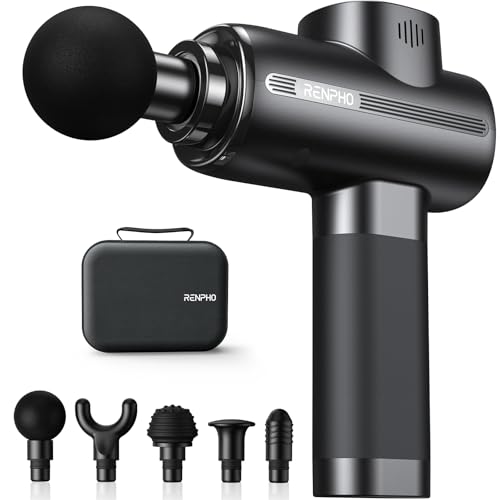 RENPHO Massagepistole Valentinstagsgeschenke 2026 Massage Gun bis zu 3200U/min Massage Gun Massagegerät mit USB C Ladeanschluss zur Linderung von Muskelentspannung, Bestes Geschenke