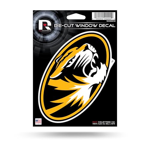 Rico Industries NCAA Missouri Tigers Die Cut Vinyl Decal