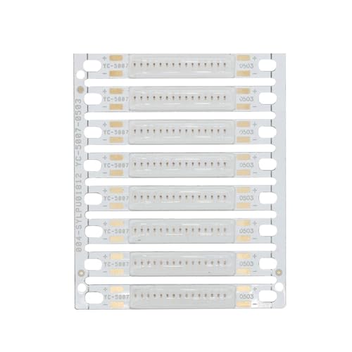 8PCS 3W 5W LED Chip Beads RED Green Blue for Flashlight Wall Lamps Lights LED Tube DIY Bulb Lighting(RED,5W)