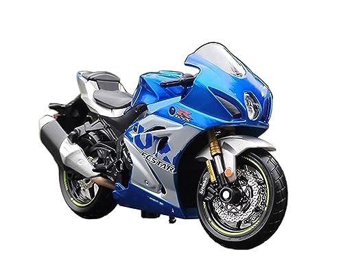 Miniature Suzuki GSX-R1000R 1:18 en métal moulé pour collection adulte