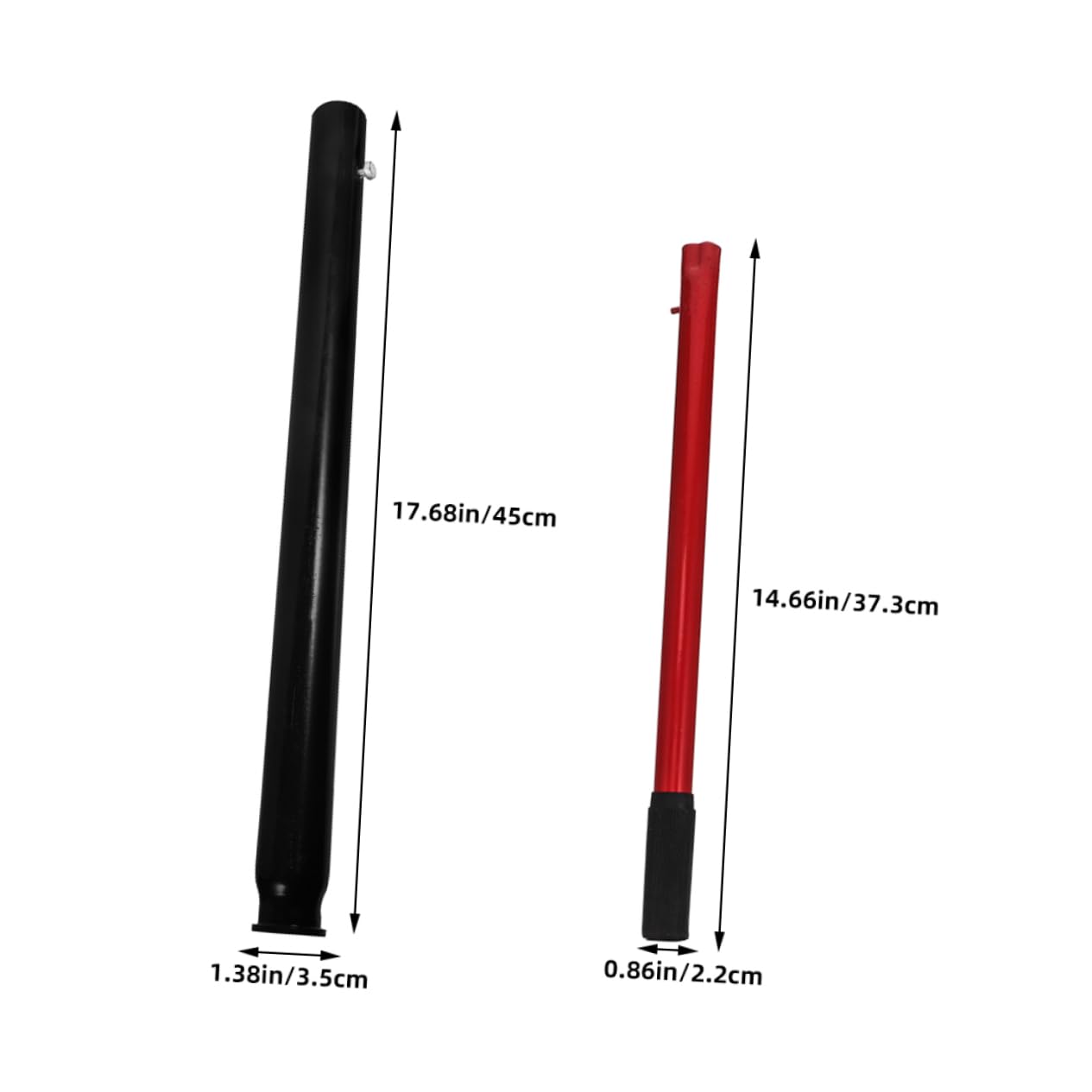 Beatifufu 2pcs Jack Handle Replacement Car Jack Pole Lever for Automotive Jack Lightweight Portable Design