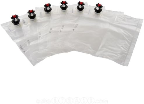 Creative Danes Disposable Beverage Bag, Clear, 10-Pack