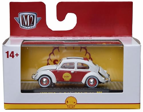 M2 Machines Volkswagen Beetle Deluxe 1957 a escala 1:64 miniatura 1