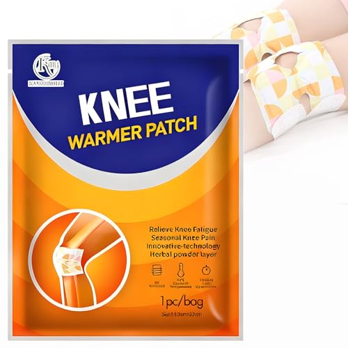 Knee Heat Wraps for Knee Relief Patches - 6 Count Knee Warmers for Joint & Muscle Pain - Heating Pads with 8-Hour Heat Therapy - Comfort Flexible Discreet