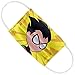 Popfunk Teen Titans Go! Kids Robin Face Pattern 1-Ply Reusable Face Mask Covering