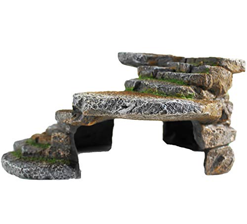 image for PENN-PLAX (REP183) Reptology Shale Scape Step Ledge & Cave Hideout –