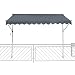 Produktbild Leco Markise / Klemmmarkise anthrazit 195x120cm 24201114