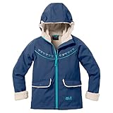 sehr atmungsaktiv Jack Wolfskin Isolations- & Winterjacke Cold Breeze Jacket Girls dark sky 152