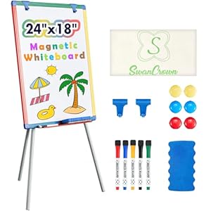 SwanCrown Magnetische Whiteboard-Staffelei PB600450-T