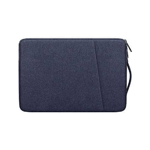 15.6 Inch Laptop Sleeve Case for Notebooks, Ultrabooks, MacBook Pro 16 Inch, 14-15.6 Inch Dell Lenovo HP Acer Computer, Shock and Water Resistant Carrying Case Briefcase Bag, Blue