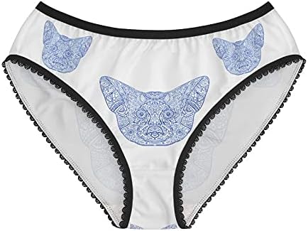 SpreadPassion Fox Head Panties, Fox Head Underwear, Briefs, Cotton Briefs, Funny Underwear, Panties For Women
