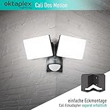 Oktaplex Lighting LED Strahler mit Bewegungsmelder - 6