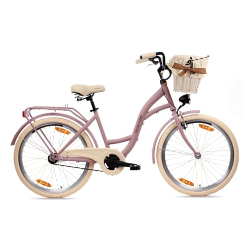 Goetze Style 24 Zoll Kinderfahrrad, 14 Zoll Tiefeinsteiger Rahmen,...