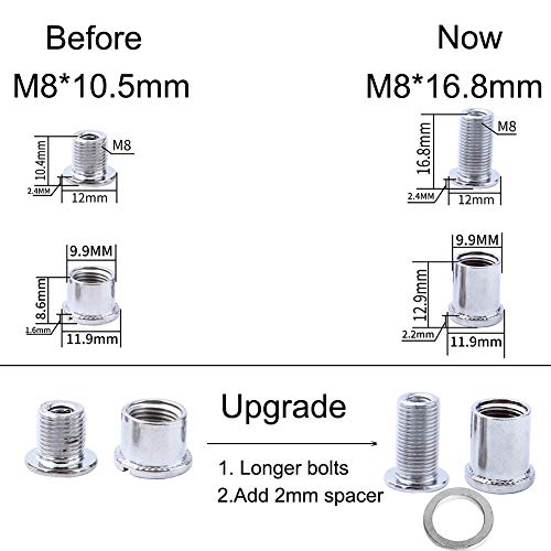 Ganopper 30T 32T 34T Bike Chainring Bash Guard 104Bcd Single Speed Narrow Wide Oval Chain Ring Bashguard Mtb Mountain Bike Spocket Protector With Bolts Spacer Thim #TOP2