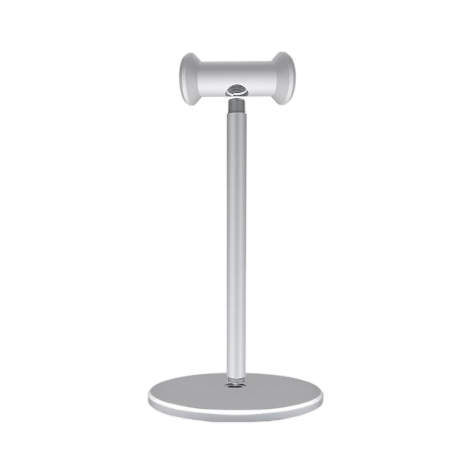 Gaming Accessori Accessori per Tavoli da Gioco per Rack per Cuffie Verticali in Lega di Alluminio Espositore per Cuffie Universale Stand Over-Ear da Gioco(Sliver)