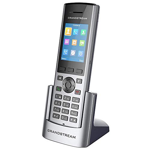 Grandstream DP730 DECT Cordless VoIP Color LCD w/ 3 Programmable Soft Keys (Renewed)