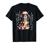 Adorable épagneul Cavalier King Charles de Noël. Si vous aimez l'épagneul Cavalier King Charles ou si vous aimez les chiens, enfilez ce joli pyjama de Noël pour chien épagneul cette saison des fêtes. Idée cadeau parfaite pour hommes, femmes, enfants, garçons, filles, adultes, adolescents