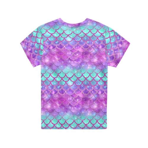 Image of ENLACHIC Girls Teens Pink Flamingo Printed Summer Short Sleeve T-Shirts Cute 3-16 Years