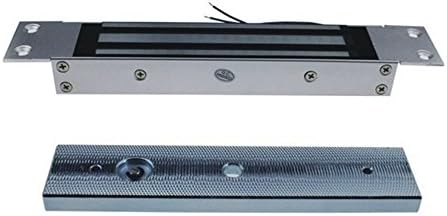 YANGHX Electric Magnetic Electromagnetic Lock Flush Mount Embedded 350lbs 180kg Holding Force for Access Control Single Door 12V (350)