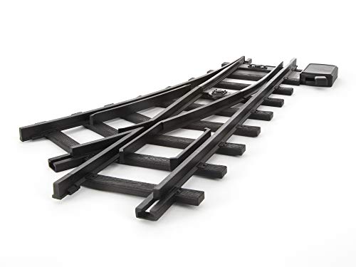 Lionel Ready-to-Play Inner Loop 10 Piece Model Train Track Pack – Black 2-Rail Plastic Ready-to-Play Expansion Track for Battery-Powered 1:24 Scale Train Sets, Ages 4+ by Lionel - Image 5