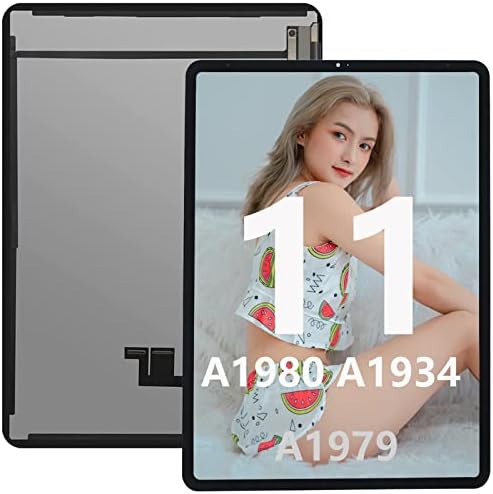 JQYDZH for iPad Pro 11" 1st Gen 2018 A1980 A2013 A1934 A1979 2nd Gen 2020 A2068 A2228 A2230 A2231 LCD Screen Display Assembly Touch Digitizer Assembly Replacemen kitt