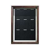 ★ Cada marco está equipado con un marco, panel frontal de plástico de plexiglás (más ligero que el vidrio), panel posterior de MDF y opciones para colgar o pararse. Todo lo que tiene que hacer es insertar el elemento en el marco. Incluye accesorios y kits de suspensión.