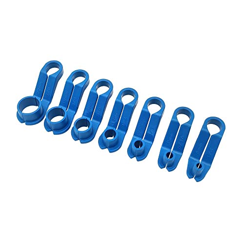 Homesogood 7Pcs/Set Air Conditioning Pipe Disconnect Tool Fuel Oil Line Disassemble Clamp Removal Tool Replacement Parts #TOP3
