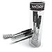 3-Piece BBQ Set - Heavy Duty Stainless Steel BBQ Tool Set - BBQ RECIPE eBook - Dozens of Amazing Grilling Recipes - BBQ Accessories for Grilling Like a BOSS. Great for Electric, Gas, & Outdoor Grills