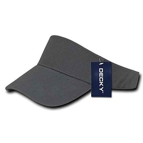 DECKY Sports Visor, Charcoal