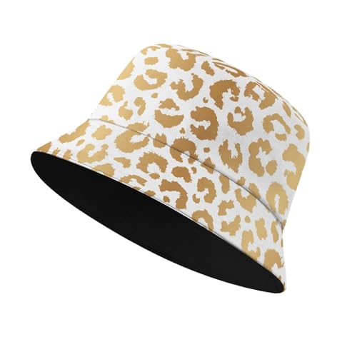 Image of Cool Bucket Hat Beach Sun Hat Beach Fishing Hat for Men Women Teens, Reversible Double-Side-Wear
