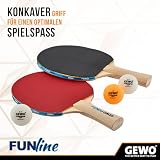 GEWO Zestaw rakietek Double-Fun
