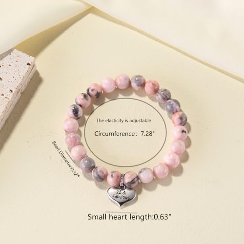 Image of MIXJOY Happy Birthday Gifts for Women, Birthday Braided Beads Bracelet Gifts for Turning Age Daughter Granddaughter Niece