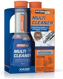 Xado Diesel-Nettoyage des injecteurs et système Diesel - LE NETTOYEUR DE HAUTE EFFICACITE DU SYSTEME DE CARBURANT DU MOTEUR DIESEL -Atomex Multi Cleaner